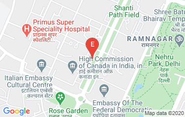 Russia Embassy in New Delhi, India