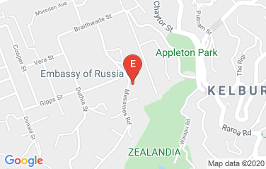 Russia Embassy in Wellington, New Zealand